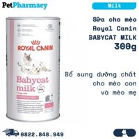 Sữa cho mèo Royal Canin BABYCAT MILK 300gram PetPharmacy