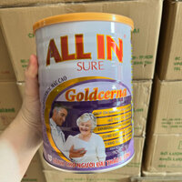 Sữa cho người bị tiểu đường All In Sure Goldcerna 900g, giúp ổn định đường huyết