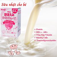 Sữa cho trẻ 1 - 3 tuổi Meiji Nhật giàu dưỡng chất kèm DHA giúp phát triển cân đối chiều cao, cân nặng, trí não trẻ - Massel Official