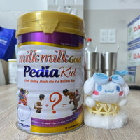 Sữa cho trẻ biếng ăn, gầy ốm, suy dinh dưỡng, trẻ nhẹ cân Milkmilk Pedia kid lon 900g
