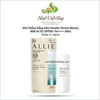 Sữa Chống Nắng Allie Kanebo Chrono Beauty Milk UV EX SPF50+ PA++++ 60ml - Nội Địa Nhật