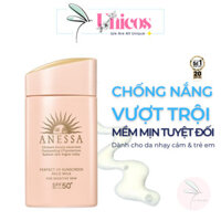 Sữa Chống Nắng ANESSA Perfect UV Sunscreen Mild Milk Dịu Nhẹ Cho Da Nhạy Cảm