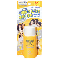 Sữa Chống Nắng Bioré Uv Perfect Protect Milk Bright Spf 50+ Dùng Cho Mặt Và Toàn Thân (25Ml)