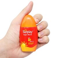 Sữa chống nắng cực mạnh Sunplay Super Block SPF 81 PA++++ 30g Không cồn, kháng nước tốt