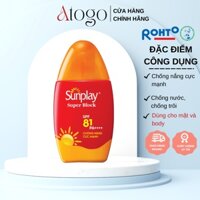 Sữa Chống Nắng Cực Mạnh Sunplay Super Block Spf 81, Pa++++ 70g