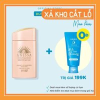 Sữa chống nắng dưỡng da dịu nhẹ cho da nhạy cảm & trẻ em Anessa Perfect UV Sunscreen Mild Milk 60ml