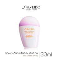 Sữa chống nắng dưỡng da Shiseido Urban Environment Triple Beauty Suncare Emulsion SPF50+ PA++++ 30ml