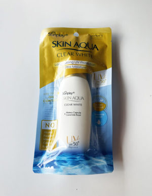 Sữa chống nắng dưỡng trắng Sunplay Skin Aqua Clear White 25g