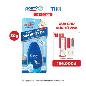 Sữa chống nắng giải nhiệt da Sunplay Super Cool 30g