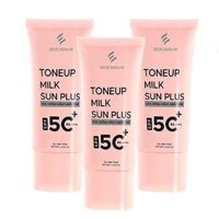 Sữa Chống Nắng Nâng Tone, Làm Trắng Da Eros Skinlab - ToneUp Milk Sun Plus SPF 50PA++++ tuýp 50ml hàng công ty t
