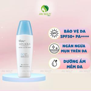 Sữa chống nắng ngừa mụn Sunplay Skin Aqua Acne Clear Milk 25g