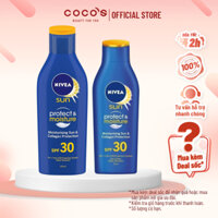 Sữa Chống Nắng Nivea Sun Protect & Moisture SPF30 PA+++ Sữa Chống Nắng Toàn Thân Dưỡng Ẩm Thoáng Mượt 75ml/125ml