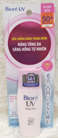 Sữa chống nắng sáng hồng Biore 30ml