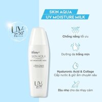 Sữa Chống Nắng Sunplay Dưỡng Da Ẩm Mịn 30g Skin Aqua UV Moisture Milk SPF50+ PA++++