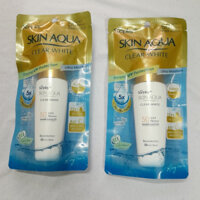 Sữa Chống Nắng Sunplay Skin Aqua Clear White UV SPF50+ PA+++, Tuýp 25g. Kiềm dầu