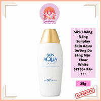 Sữa Chống Nắng Sunplay Skin Aqua Dưỡng Da Sáng Mịn 110g Clear White SPF50+ PA++++