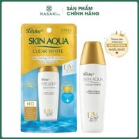 Sữa Chống Nắng Sunplay Skin Aqua Dưỡng Da Sáng Mịn (nắp vàng Clear White) 25g