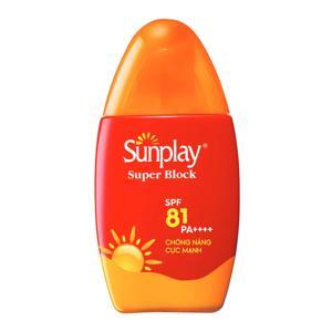 Sữa Chống Nắng Rohto Sunplay Super Block SPF 81PA+++ 30g