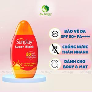 Sữa Chống Nắng Rohto Sunplay Super Block SPF 81PA+++ 30g