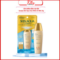 Sữa chống nắng tạo nền Sunplay Skin Aqua Clear White CC Milk 25g