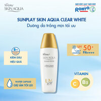 Sữa chống nắng trắng da Sunplay Skin Aqua spf 50+ Pa ++++  tuýp lớn 110G