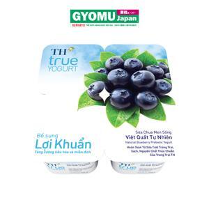 Sữa chua ăn TH True Yogurt việt quất 100g