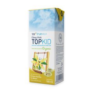 Sữa chua ăn thanh trùng TH True Yogurt công thức Topkid Hương Vanilla