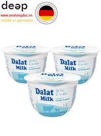 Sữa chua ăn trắng không đường Dalat Milk, Việt Nam (100g) DEEP41 www.yeuhangduc.vn sẵn sàng cho bạn