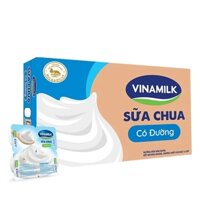 Sữa chua ăn VINAMILK có đường - Hũ 100g (Thùng)