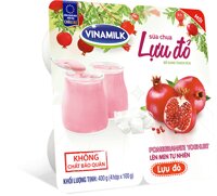 Sữa chua ăn   Vinamilk Lựu đỏ