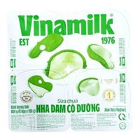 Sữa chua ăn Vinamilk nha đam hộp 100g – Thùng 48 hộp x 100g