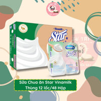 Sữa chua ăn Vinamilk Star Có Đường thùng 48 hộp 100g