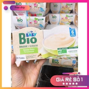 Sữa chua Baby Bio chuối 6m+ (4 x 100
