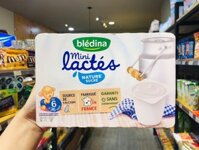 Sữa chua Bledina 6 tháng vị Tự nhiên (Lốc 6 hộp)