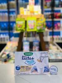 Sữa chua Bledina mini lactes vị tự nhiên 6th (6x55g)