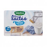 Sữa chua Bledina vị tự nhiên 330g (vỉ 6 hộp x 55g)