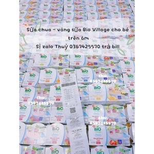 Sữa chua Bio Village Bebe (100gx4)