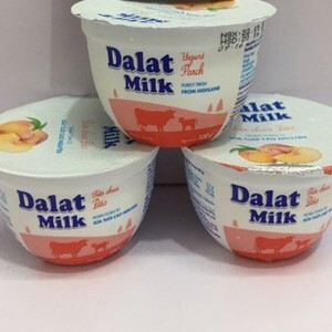 Sữa chua DaLat milk đào 100g