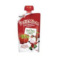 Sữa Chua Dâu, Petit Miam, Strawberry Yogurt (70g) - YOPLAIT
