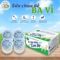 Sữa Chua Dê Ba Vì – Sữa Chua Dê Có Đường (Cốc 100g)