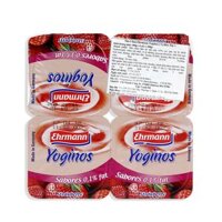 Sữa chua Ehrmann Yoginos Strawberry