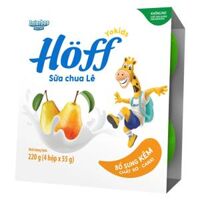 Sữa chua hoa quả  HӦff vị lê 55g (Giao mẫu ngẫu nhiên)