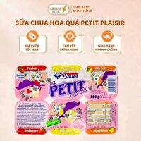 Sữa Chua Hoa Quả Petit Plaisir Vĩ 6 Hộp, Sữa Chua Cho Bé