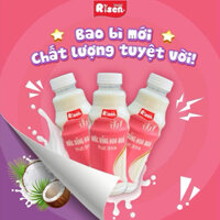sữa chua hoa quả Risen, sữa chua uống Đài Loan chai 500ml