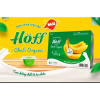 Sữa chua Hoff chuối, dâu Oganic (6 hộpx55g)