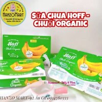 Sữa Chua Hoff Chuối Organic Hoff vỉ 6 hộp x 55g