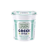 Sữa chua Hy Lạp bổ sung Protein, ít béo - Farmers Union Greek Style Yogurt No Fat 500g