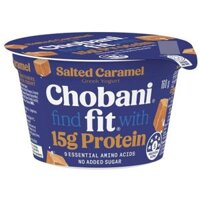 Sữa Chua Hy Lạp Chobani Fit Vị Caramel Muối Greek Yogurt Salted Caramel