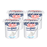 Sữa Chua Hy Lạp Elle & Vire Lên Men Lốc 4 Hủ 125g – Greek Yogurt