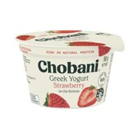 Sữa Chua Hy Lạp Vị Dâu, Greek Yogurt, Strawberry (160g) - CHOBANI